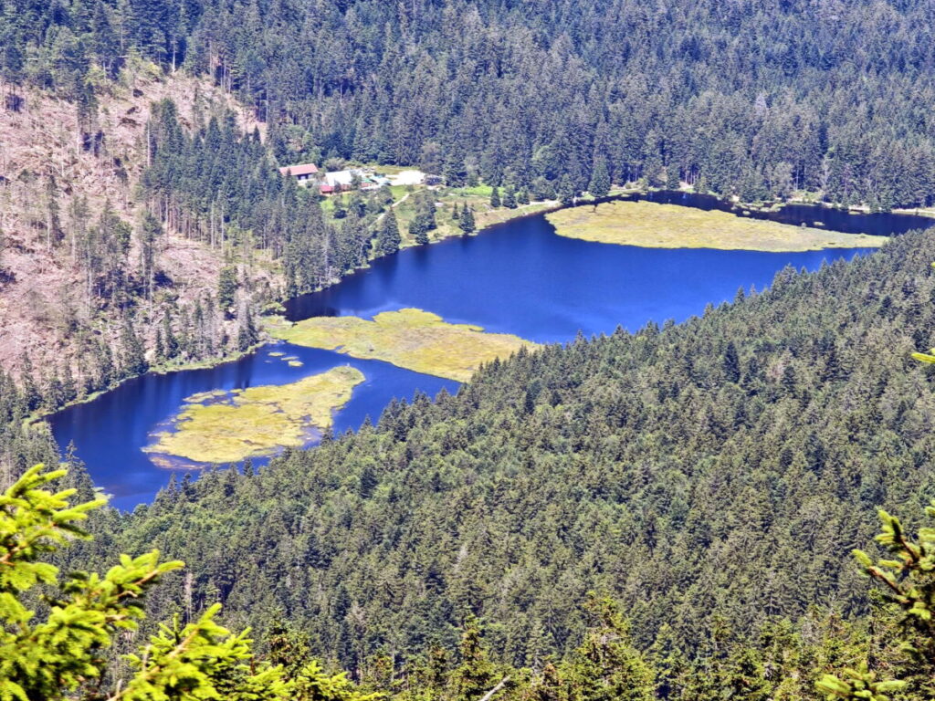 Sehenswürdigkeiten Bayerischer Wald - der Kleine Arbersee